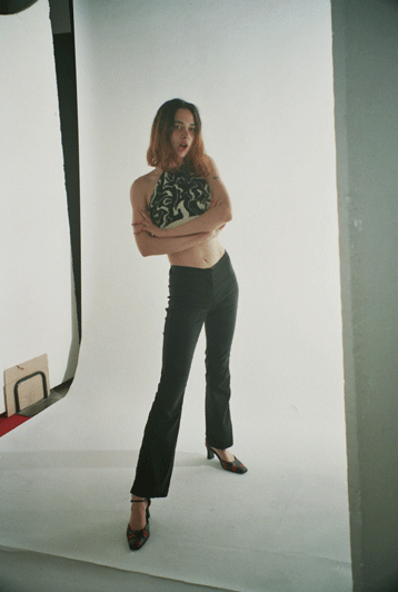 Marble Halter Top