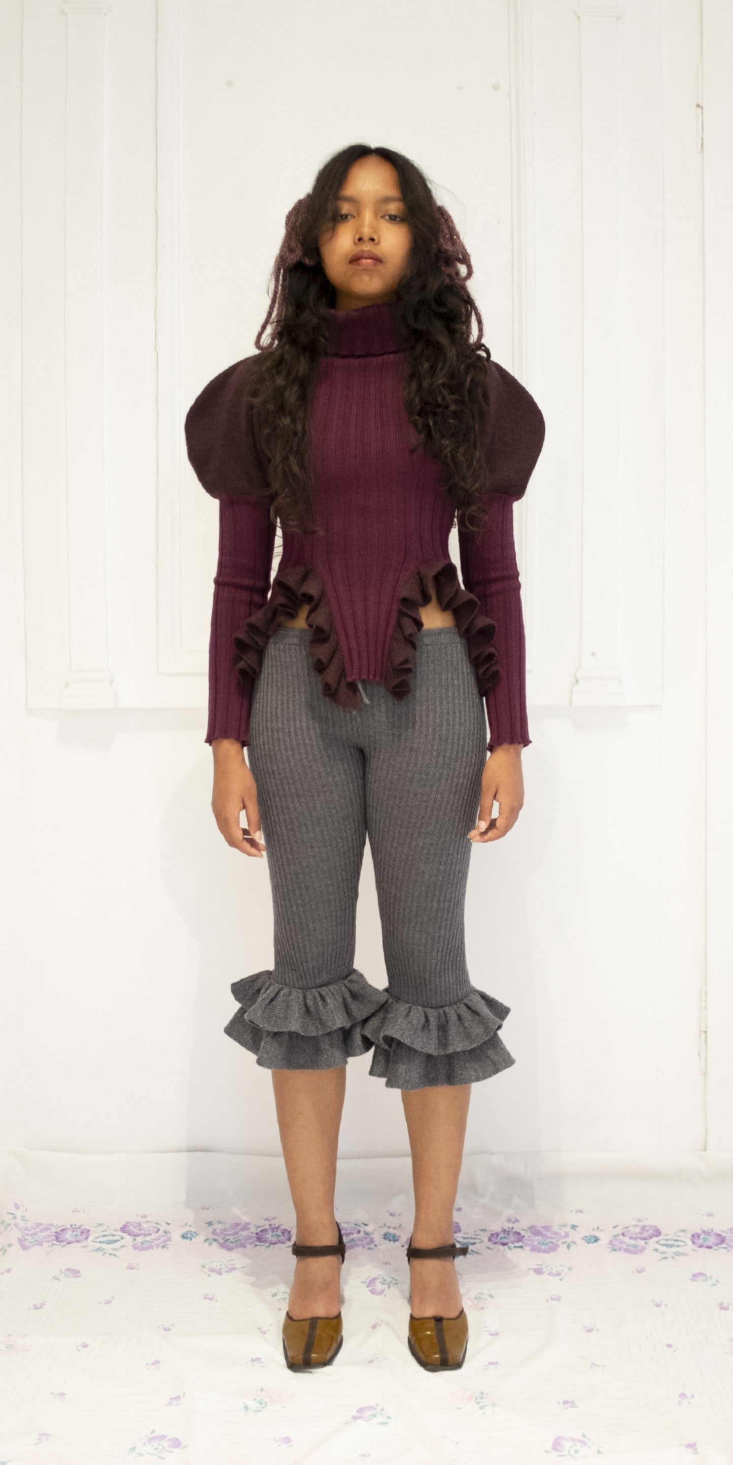 Doublet Plum Sweater