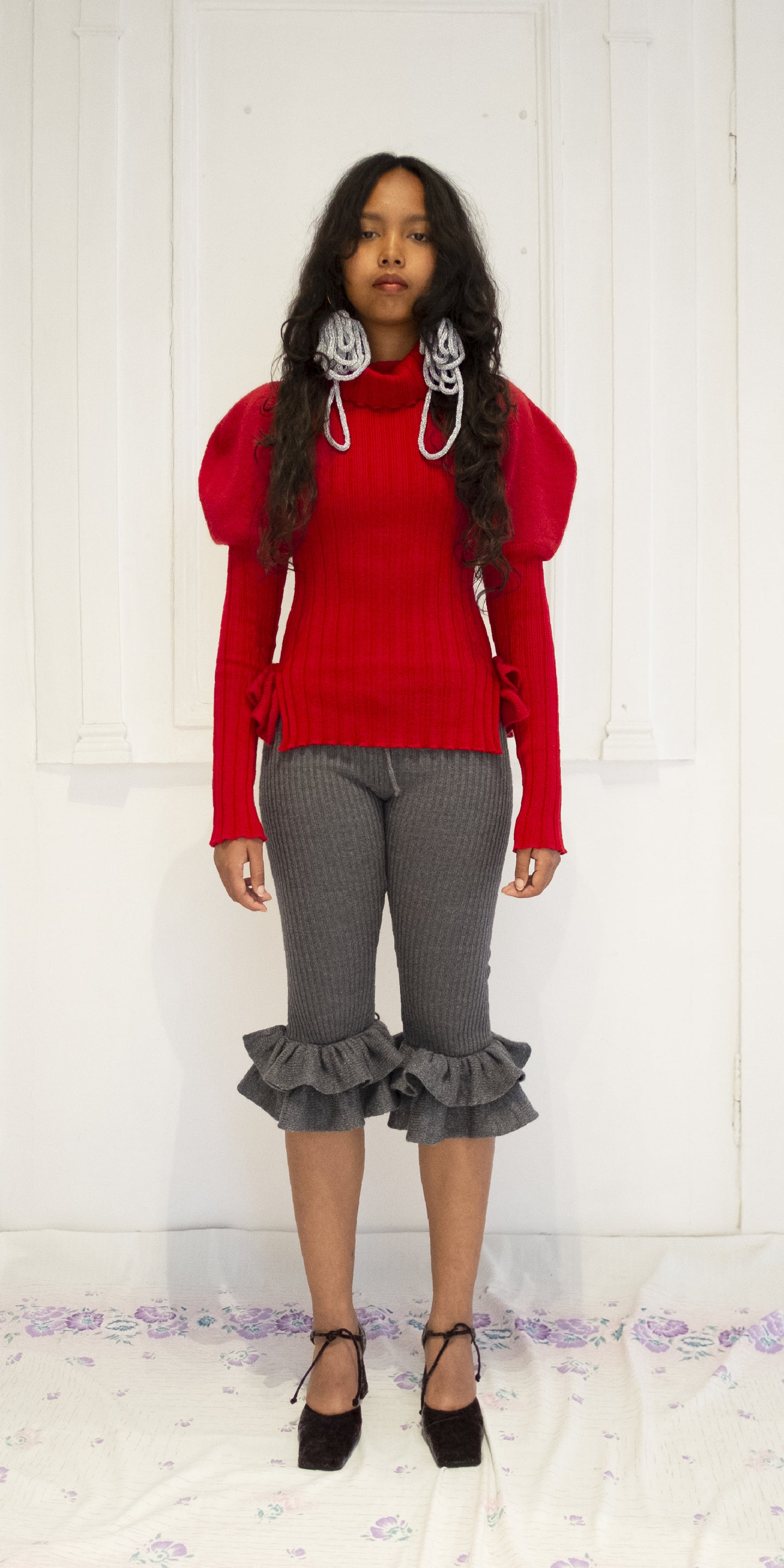 Ruby Pourpoint Sweater