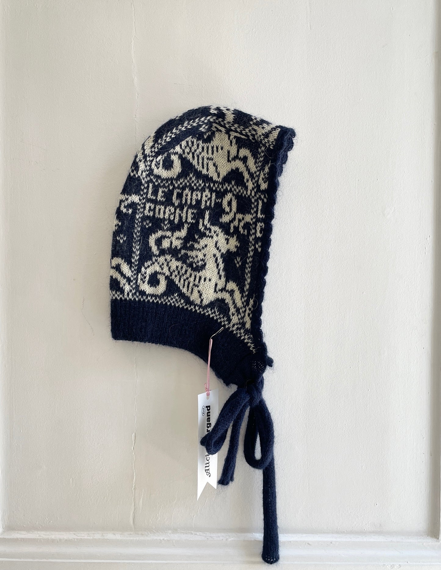 Navy & Cream Zodiac Balaclava