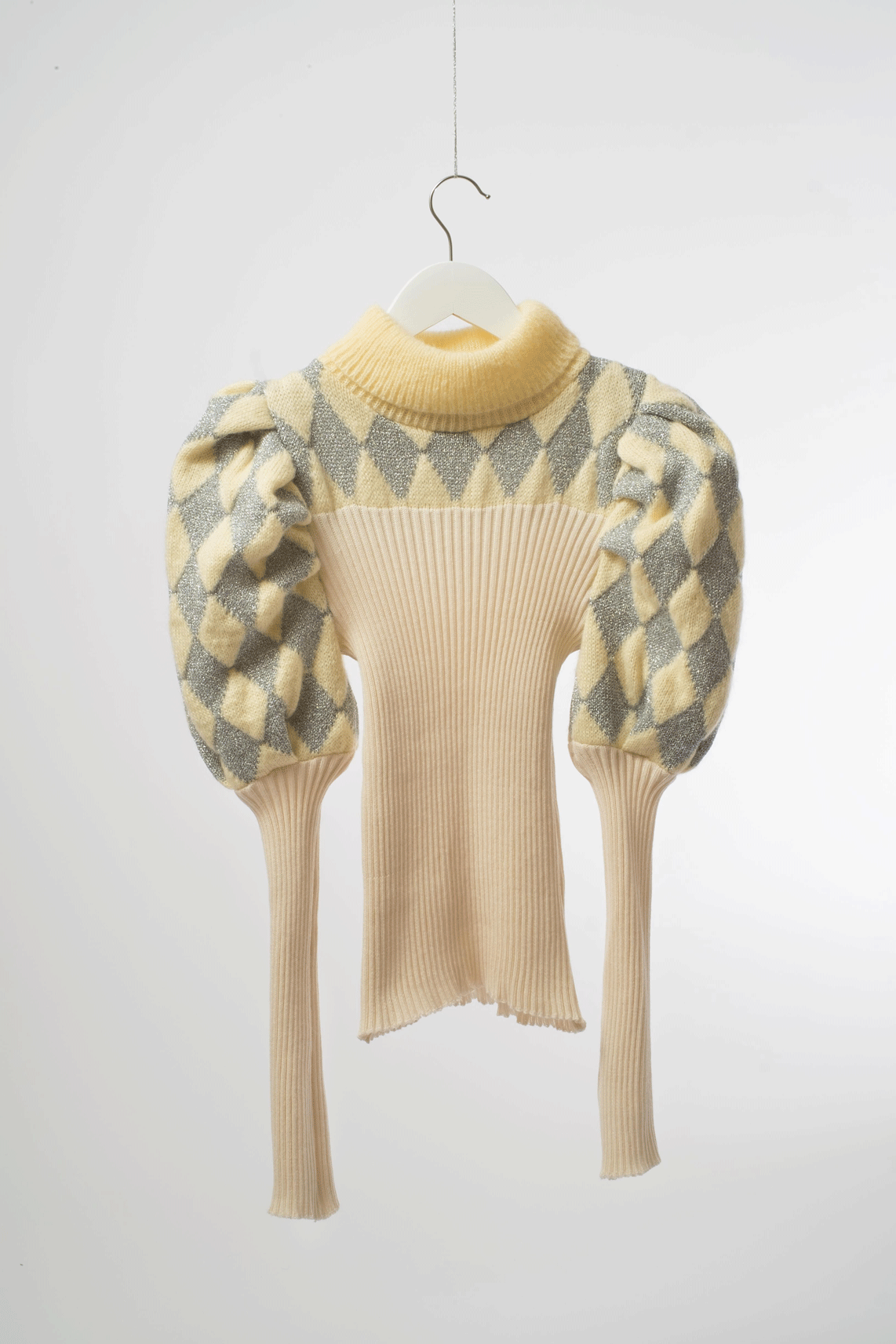 Diamond Turtleneck Sweater