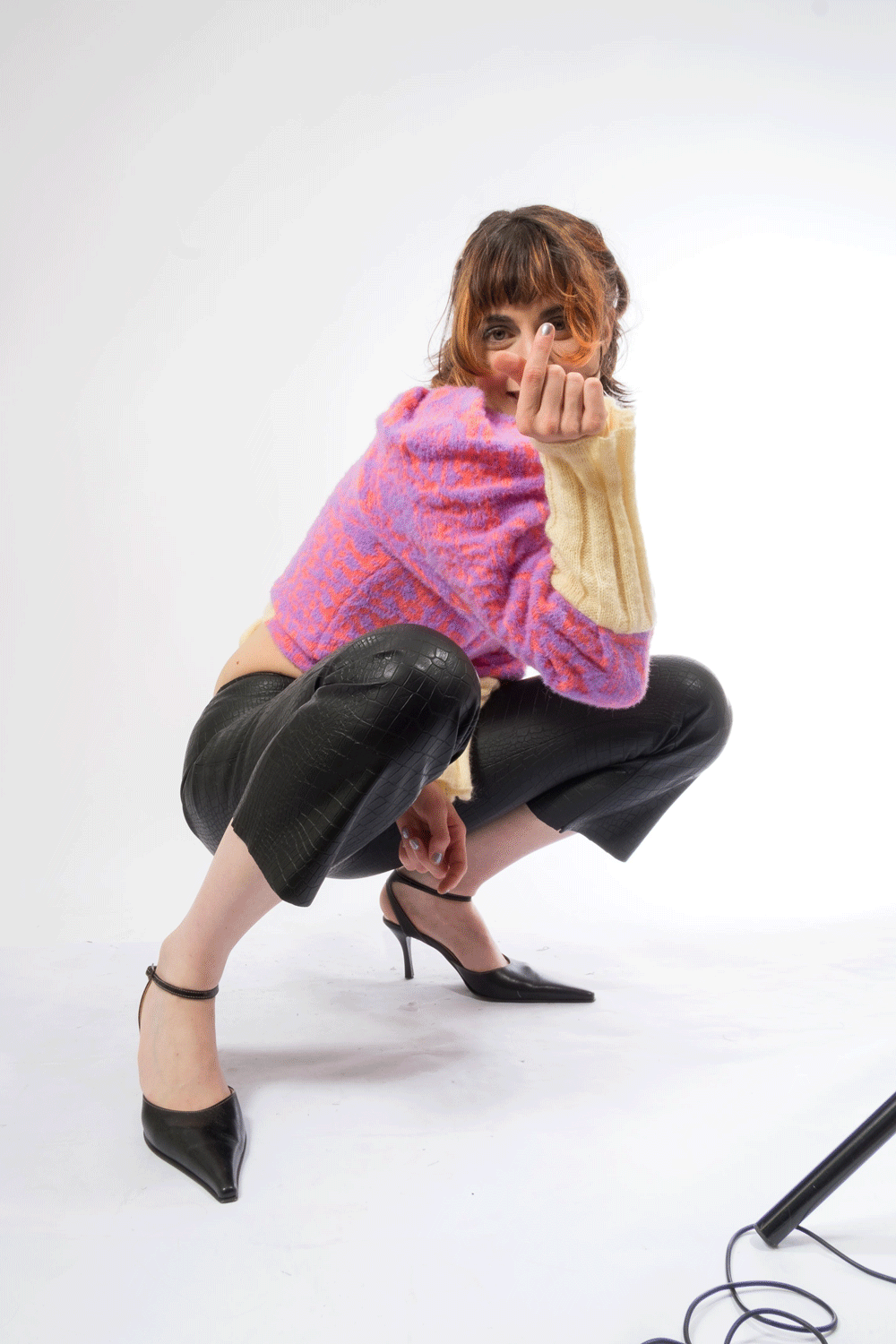 Twizzle Wrap Sweater