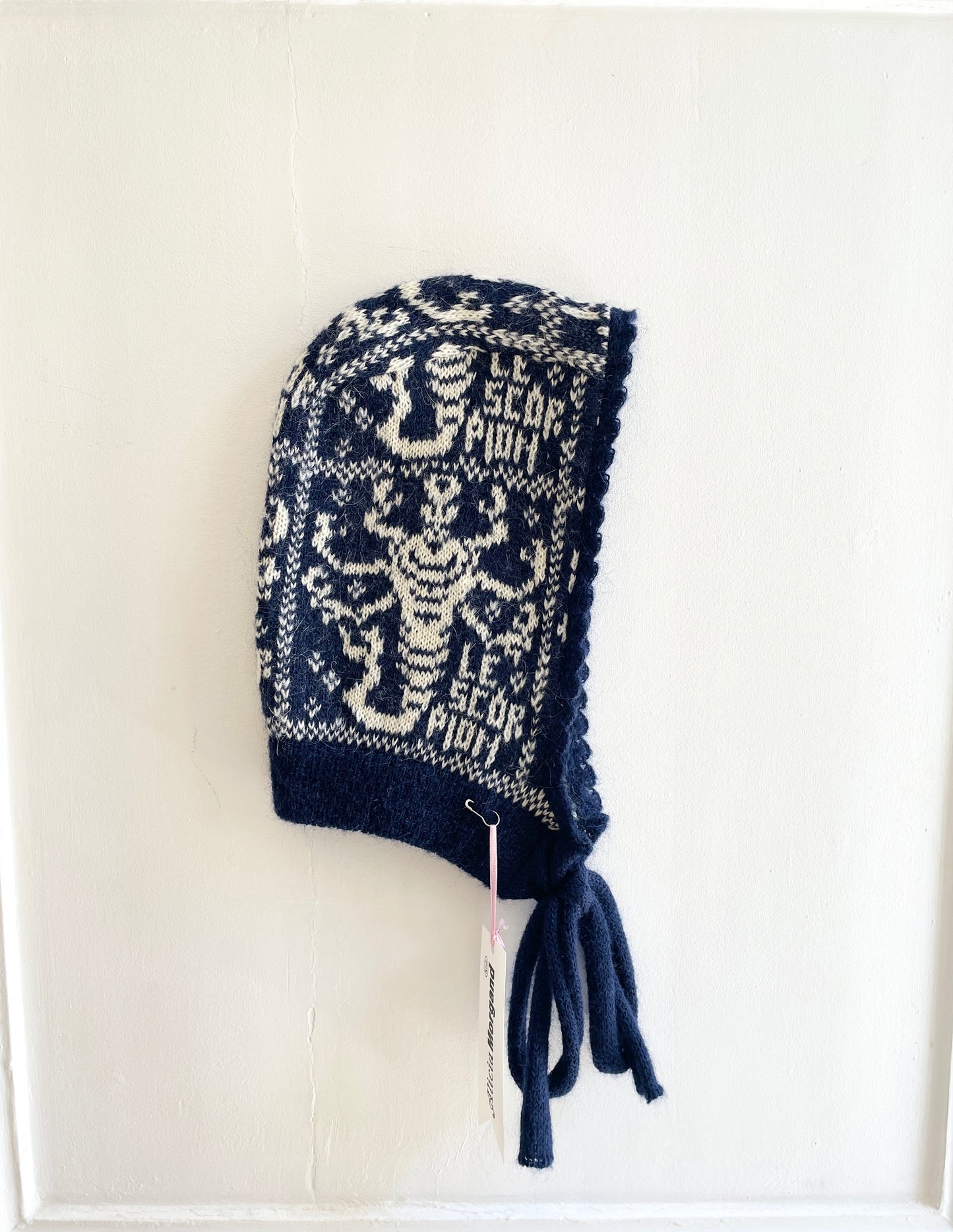 Navy & Cream Zodiac Balaclava