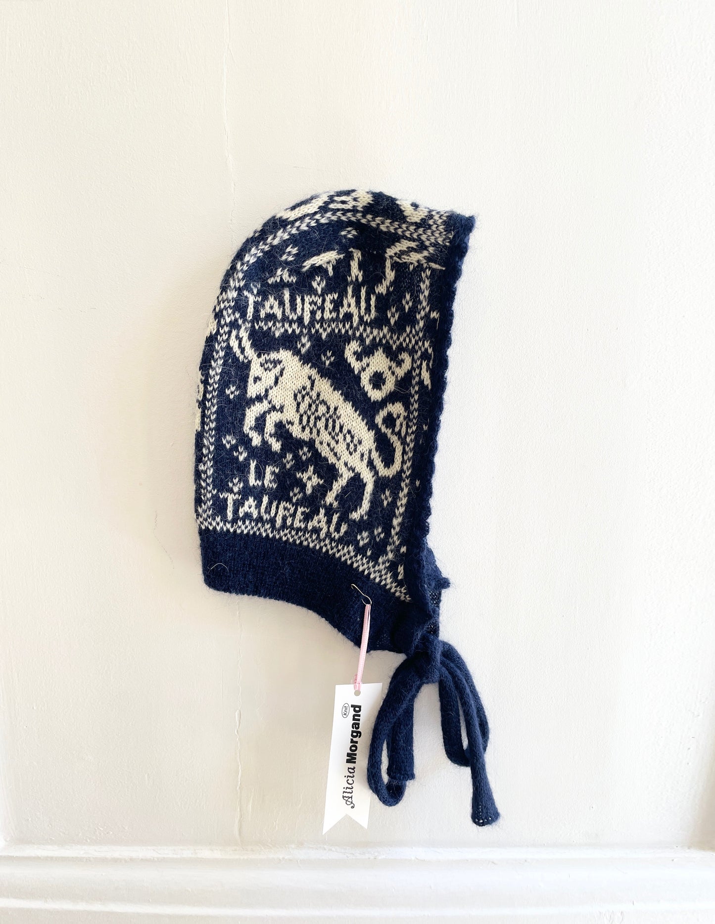 Navy & Cream Zodiac Balaclava