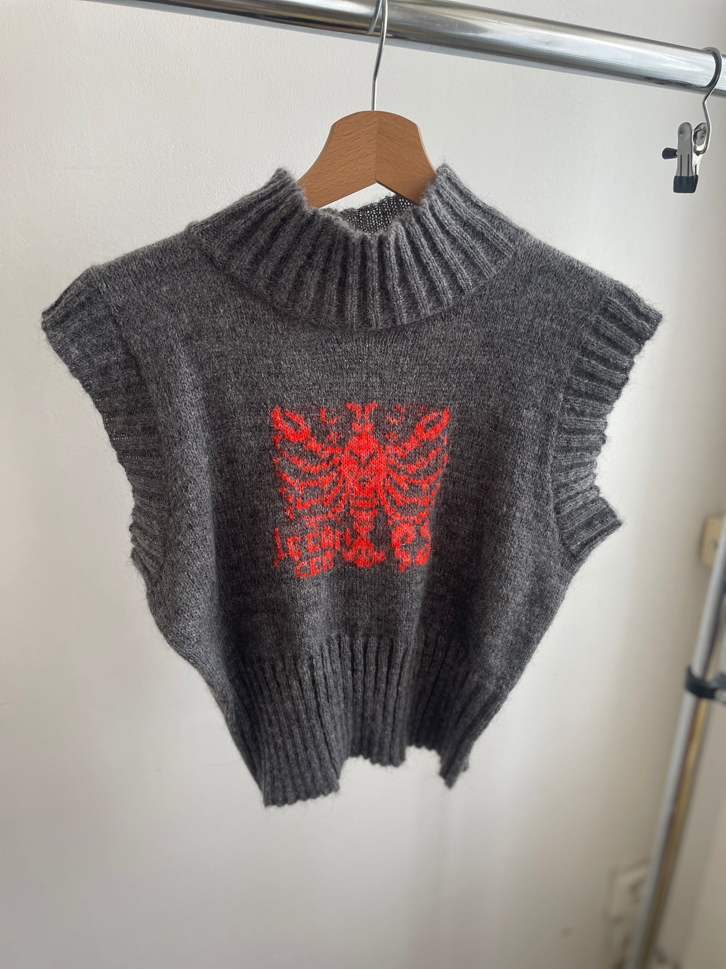 Sample Zodiac Sweater Vest, Size S, Cancer Sign, Ready to ship