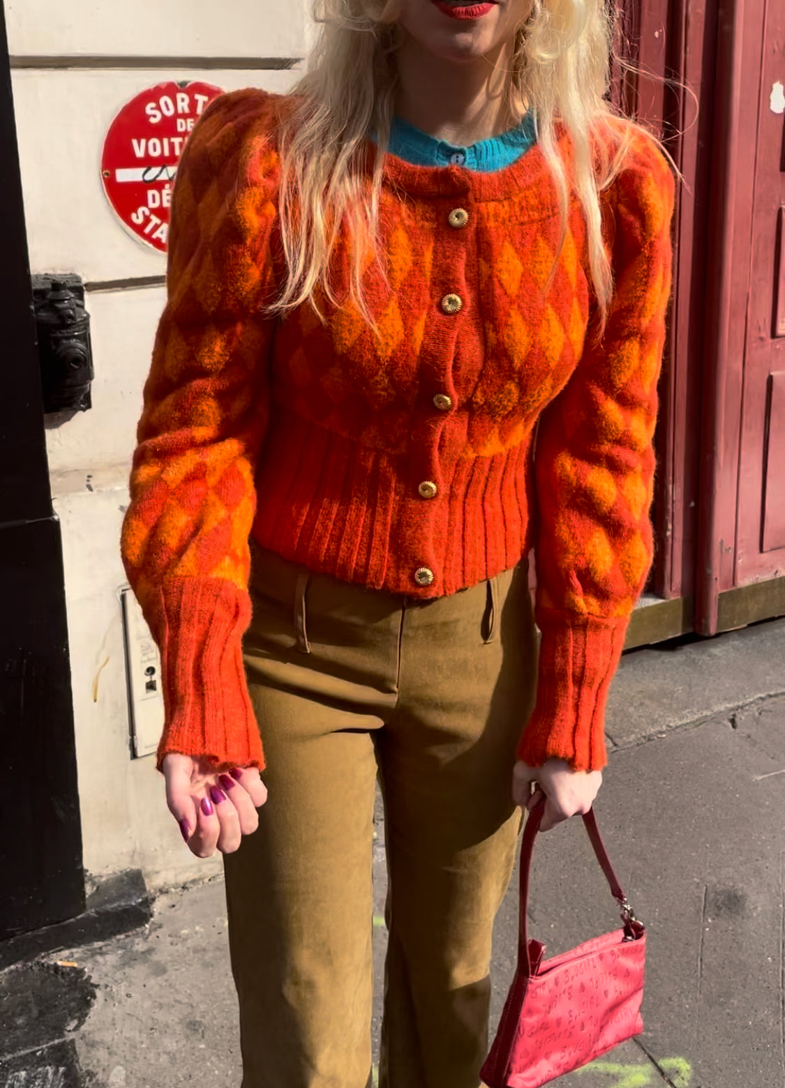Tangerine Cardigan