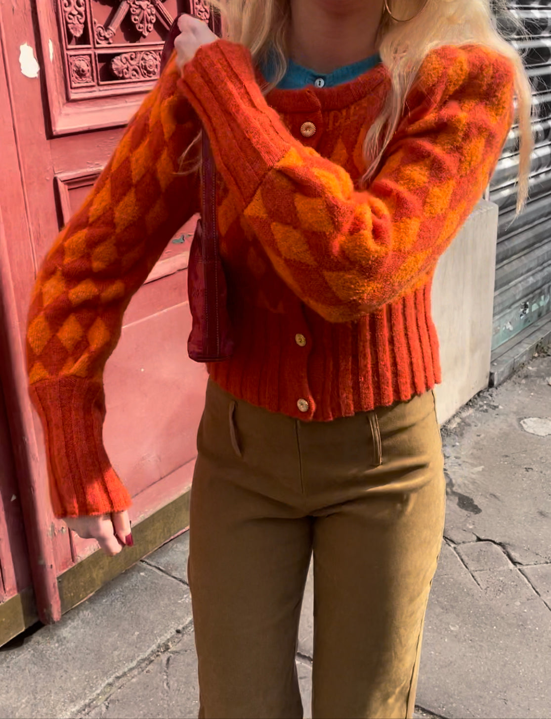 Tangerine Cardigan