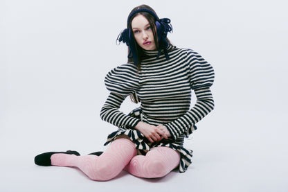 Striped Pourpoint Sweater