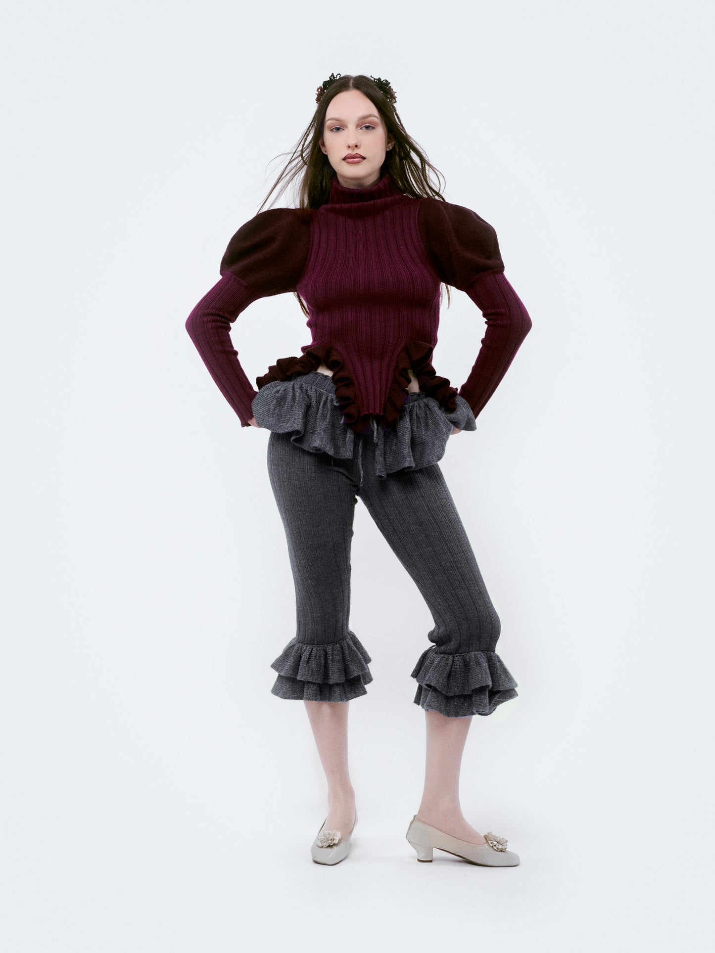 Doublet Plum Sweater