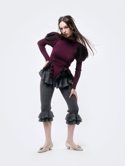 Doublet Plum Sweater