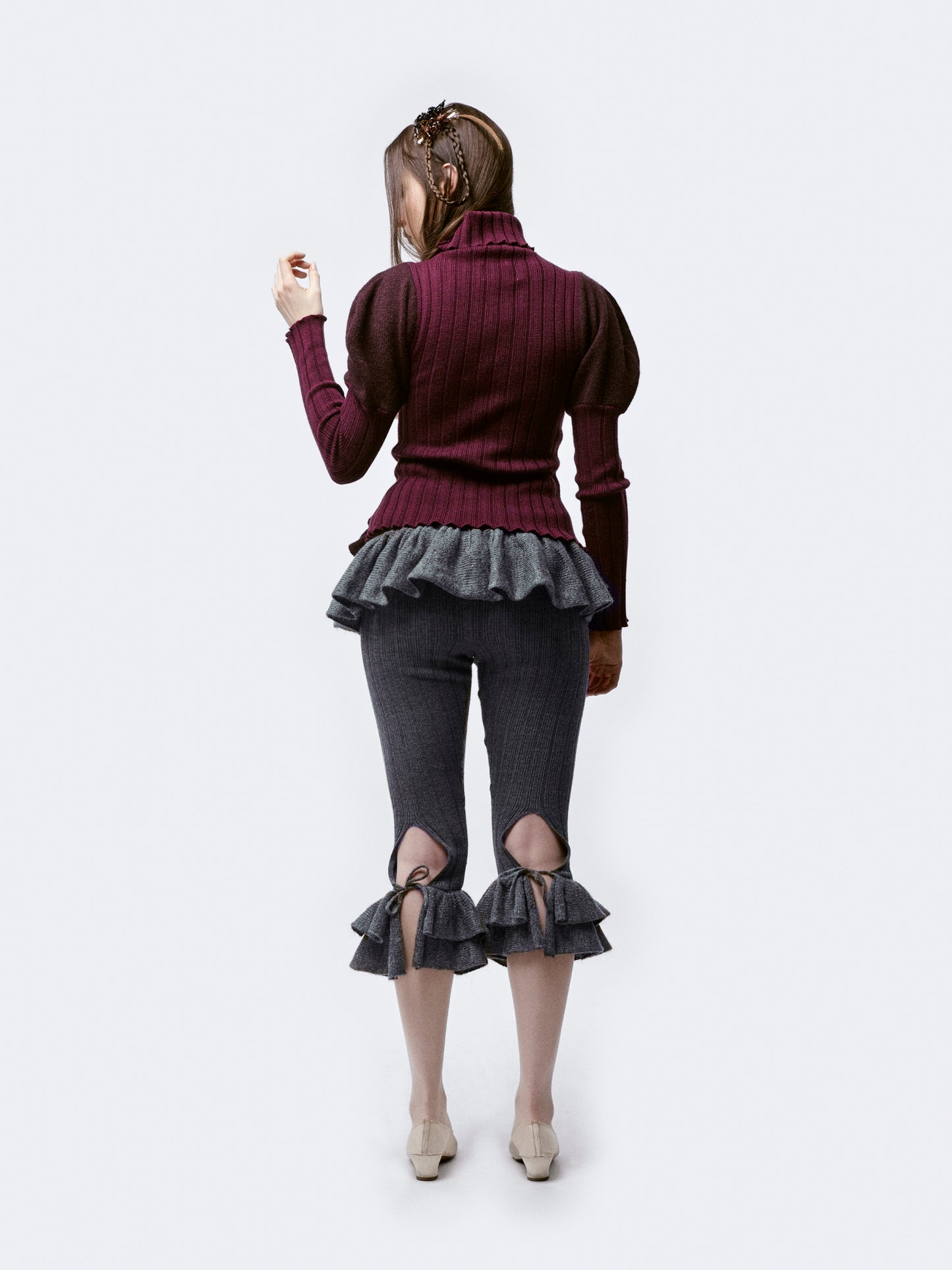 Doublet Plum Sweater