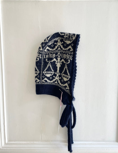 Navy & Cream Zodiac Balaclava