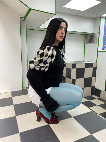 Cotton Candy Black & Cream