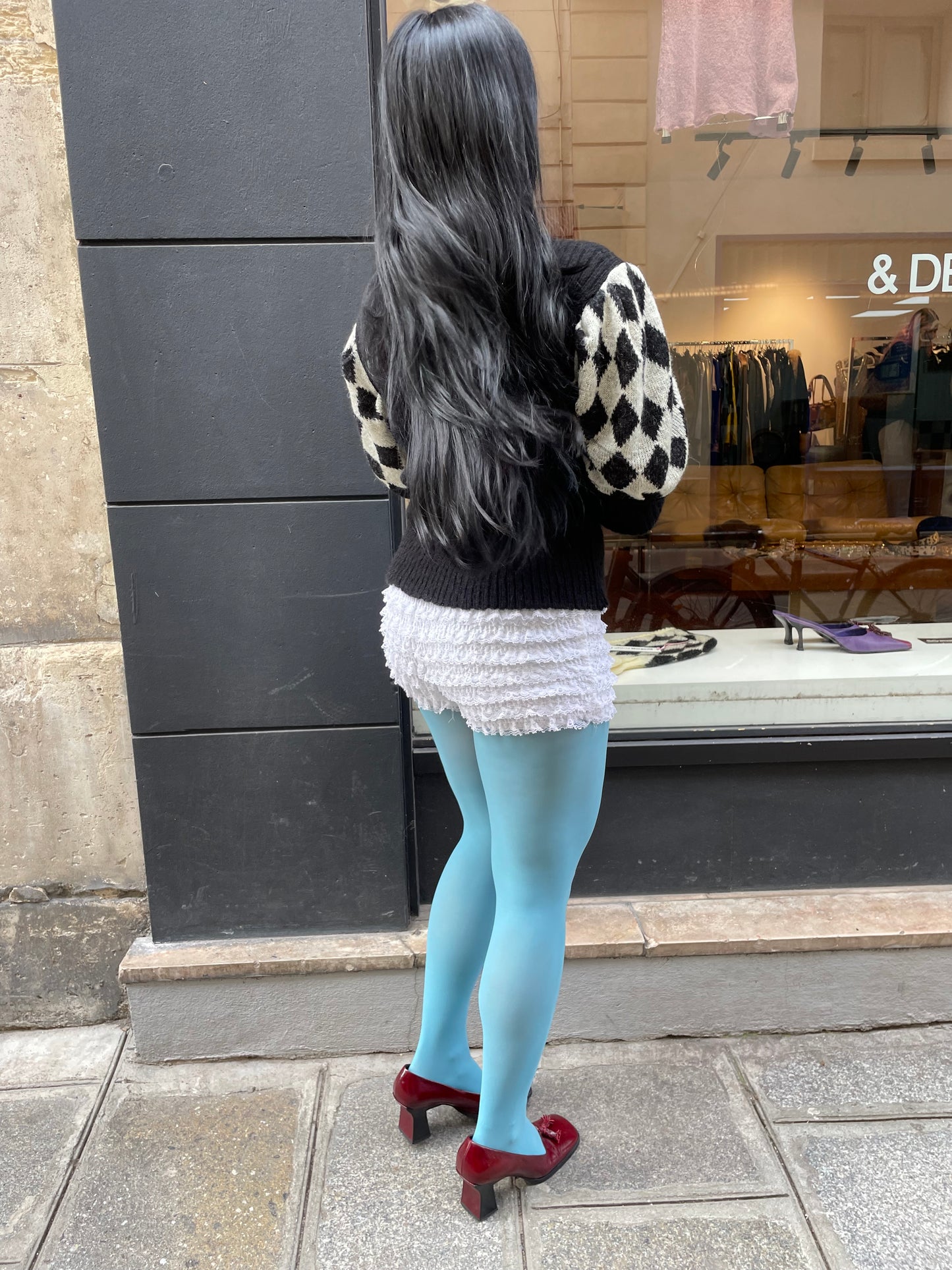 Cotton Candy Black & Cream