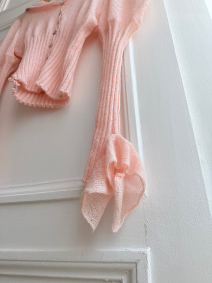 Peach Sailor Cardigan