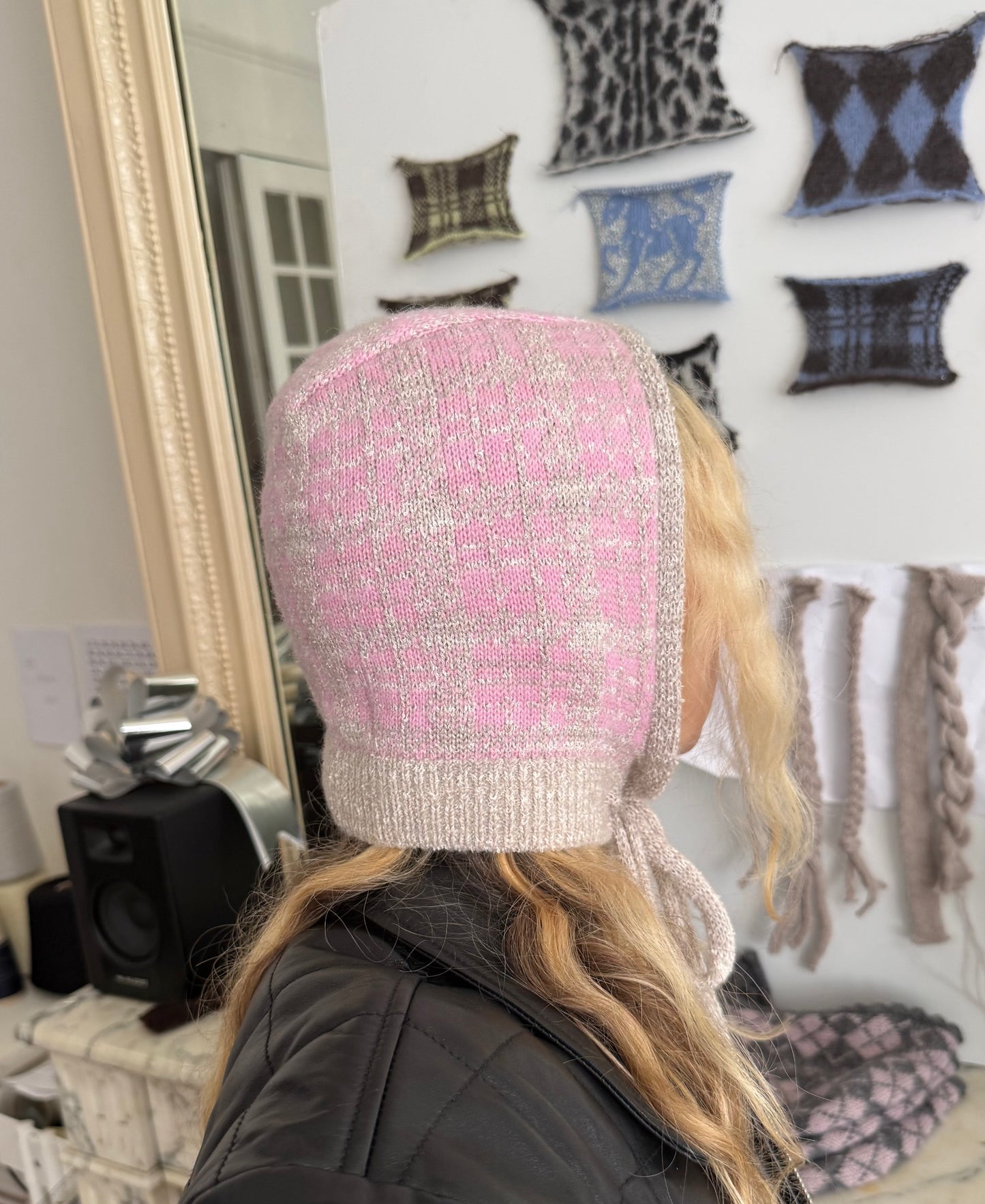 Pink Tartan Balaclava