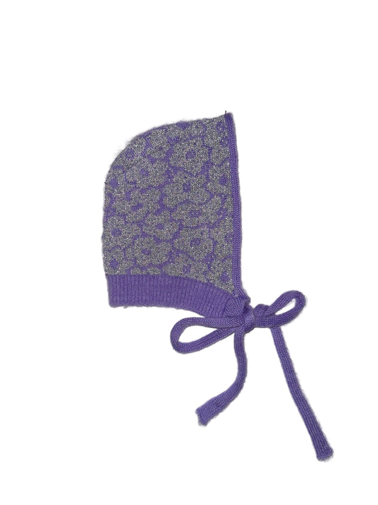 Purple & Silver Flower Balaclava
