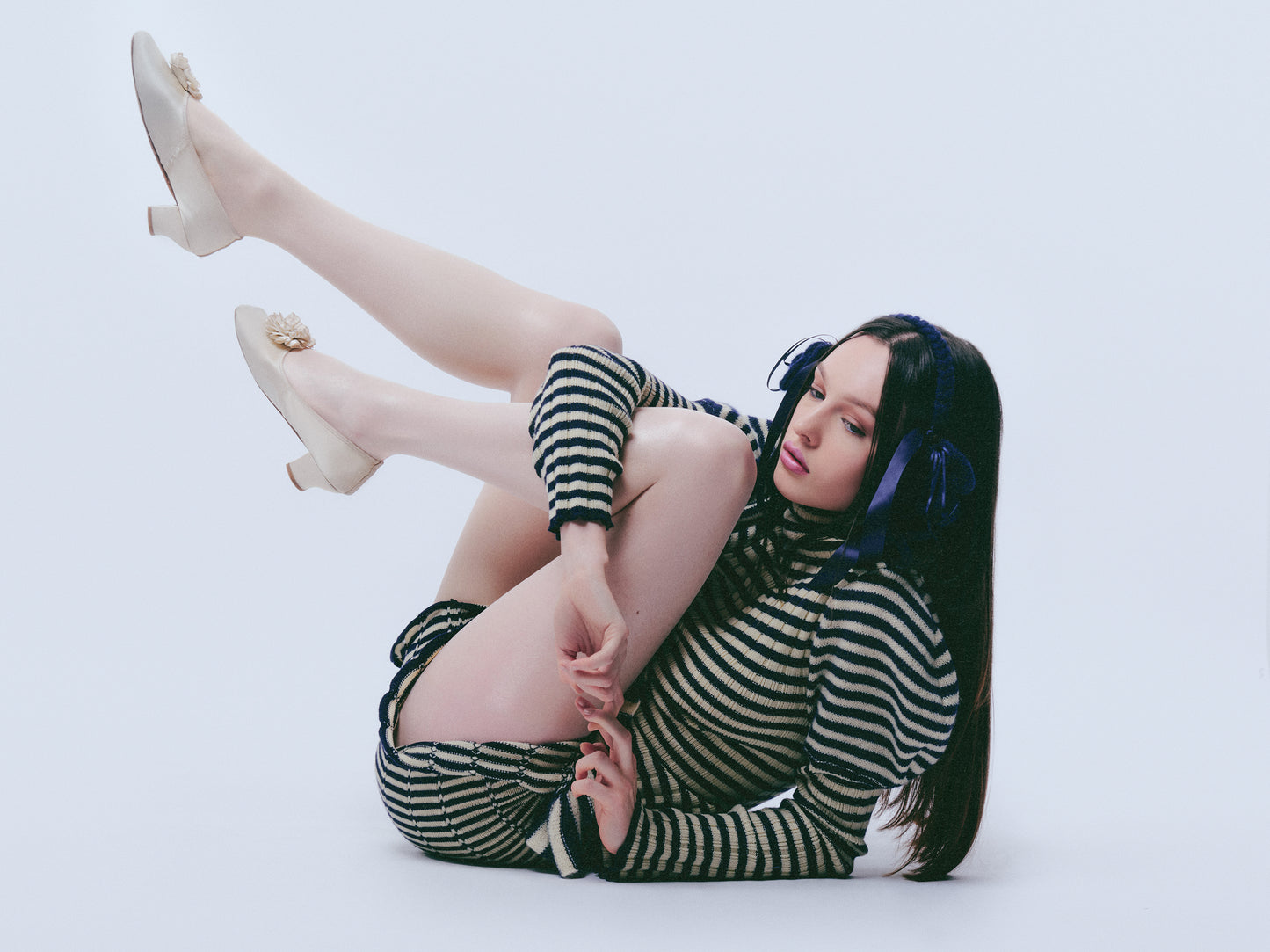 Striped Pourpoint Sweater