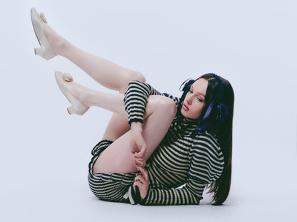 Striped Pourpoint Sweater