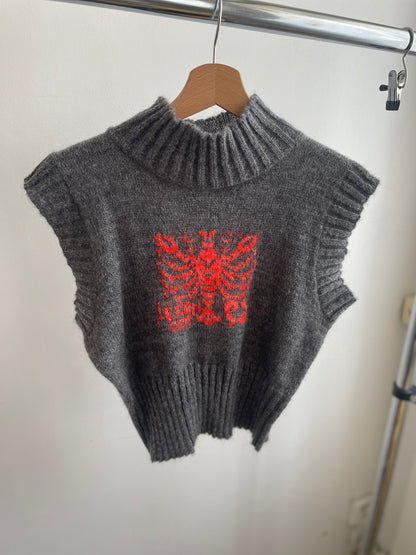 Sample Zodiac Sweater Vest, Size S, Cancer Sign, Ready to ship